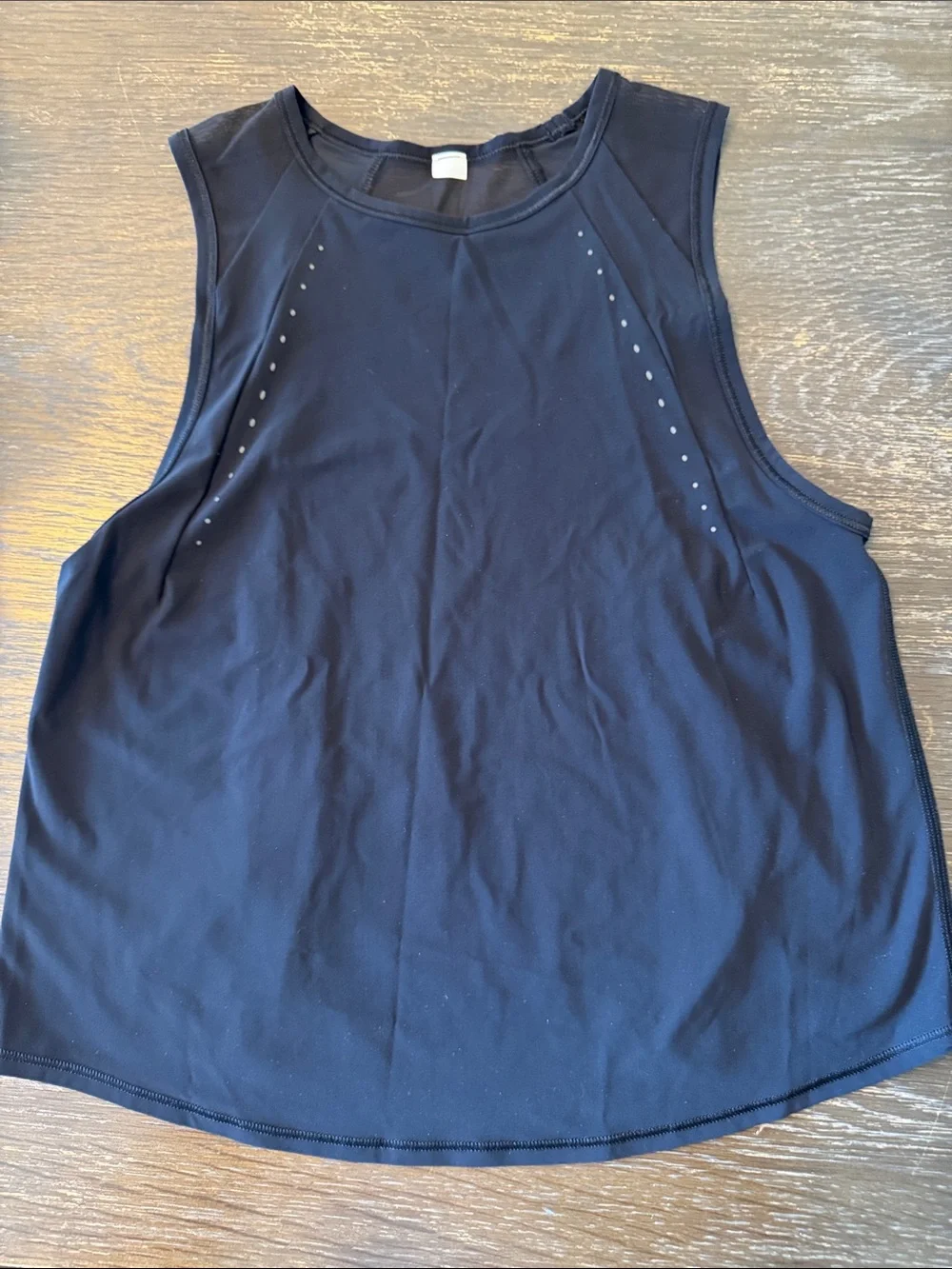 lululemon athletica Black Performance Muscle Tank
